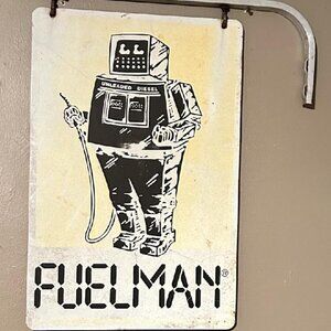 Vintage Fuelman sign